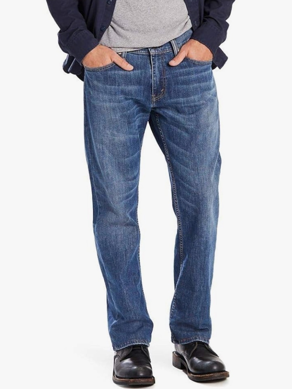 Levi’s Men’s 559 Relaxed Straight Jeans – Size W38 L32 | Classic Denim |